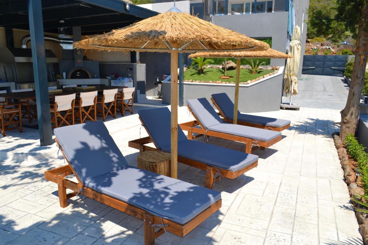 "Stergiou Luxury Apartment 2Nd Floor" Με Κοινη Πισινα Saronida Eksteriør bilde